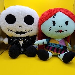 Cuteeze Jack Sally Nightmare Before Christmas Plush Disney
